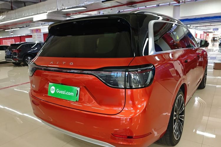 Used Hima AITO M9 2024 Range-Extended Ultra Version 42 kWh 6-Seater Model Rear Right 45 Deg