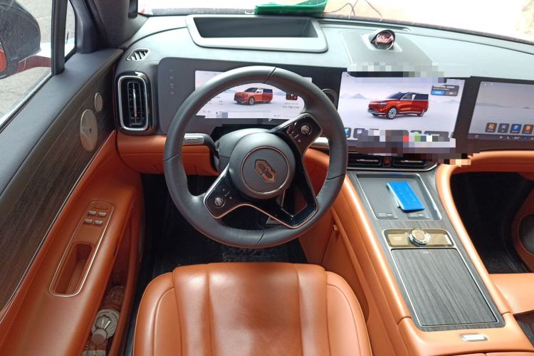 Used Hima AITO M9 2024 Range-Extended Ultra Version 42 kWh 6-Seater Model Steering Wheel