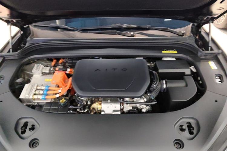 Used Hima AITO M9 2025 Extended-Range Ultra Version 52 kWh 6-Seater Engine Bay