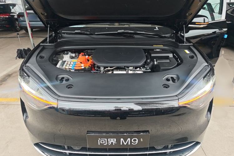 Used Hima AITO M9 2025 Model Range-Extended Max Edition 52kWh 6-seater (896-line LiDAR) Engine Bay