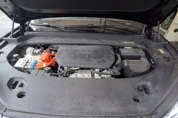 Used Hima AITO M9 2025 Extended-Range Ultra Version 52 kWh 6-Seater Engine Bay