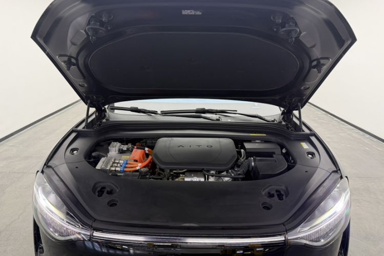 Used Hima AITO M9 2025 Extended-Range Ultra Version 52 kWh 6-Seater Engine Bay