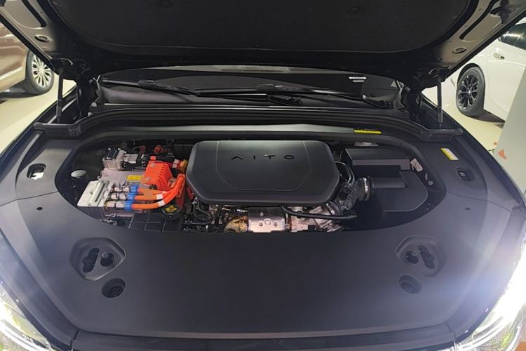 Used Hima AITO M9 2025 Extended-Range Ultra Version 52 kWh 6-Seater Engine Bay