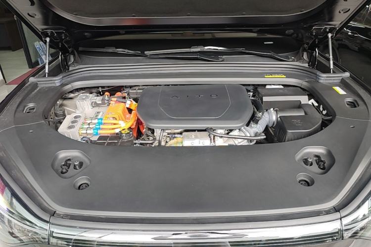 Used Hima AITO M9 2025 Extended-Range Ultra Version 52 kWh 6-Seater Engine Bay