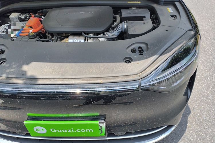 Used Hima AITO M9 2025 Extended-Range Max Version 52 kWh 5-Seater Edition Engine Bay Left
