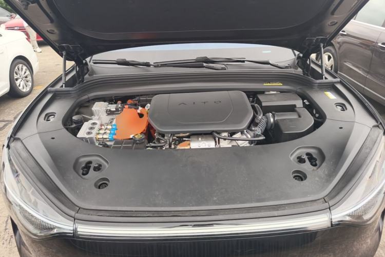 Used Hima AITO M9 2025 Extended-Range Ultra Version 52 kWh 6-Seater Engine Bay