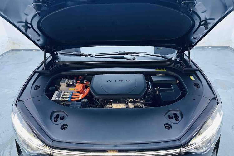 Used Hima AITO M9 2025 Extended-Range Max Version 52 kWh 6-Seater Edition Engine Bay