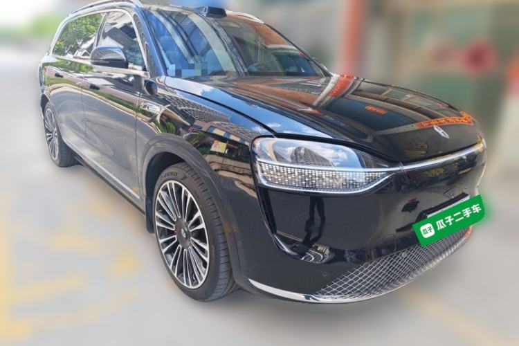 Used Hima AITO M9 2025 Pure Electric Ultra Version 100 kWh 6-Seater Model Front Right 45 Deg