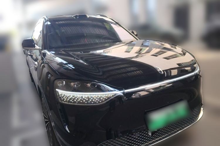 Used Hima AITO M9 2025 Pure Electric Ultra Version 100 kWh 6-Seater Model Front Right 45 Deg