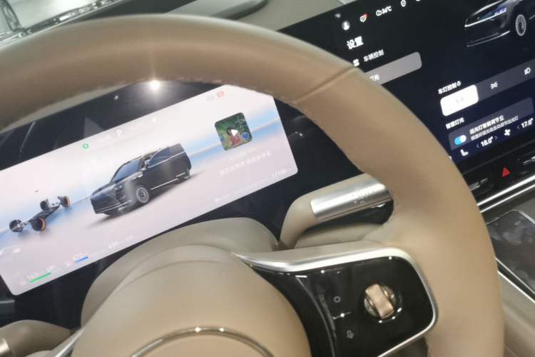 Used Hima AITO M9 2025 Extended-Range Ultra Version 52 kWh 5-Seater Edition Gear Lever