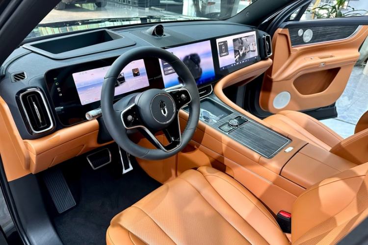 Used Hima AITO M9 2025 Extended-Range Ultra Version 52 kWh 6-Seater Interior 6
