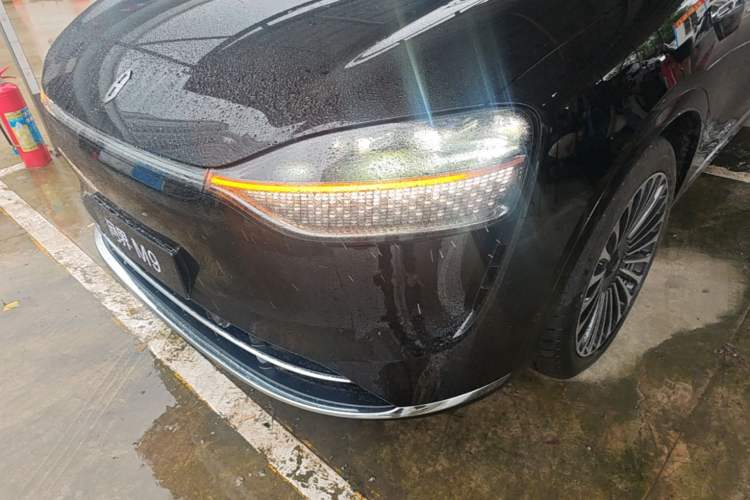 Used Hima AITO M9 2025 Extended-Range Ultra Version 52 kWh 5-Seater Edition Left Front Headlight