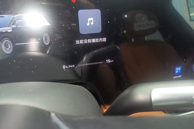Used Hima AITO M9 2025 Extended-Range Ultra Version 52 kWh 6-Seater Odometer Close Up