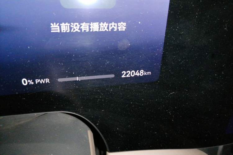 Used Hima AITO M9 2025 Pure Electric Ultra Version 100 kWh 6-Seater Model Odometer Close Up