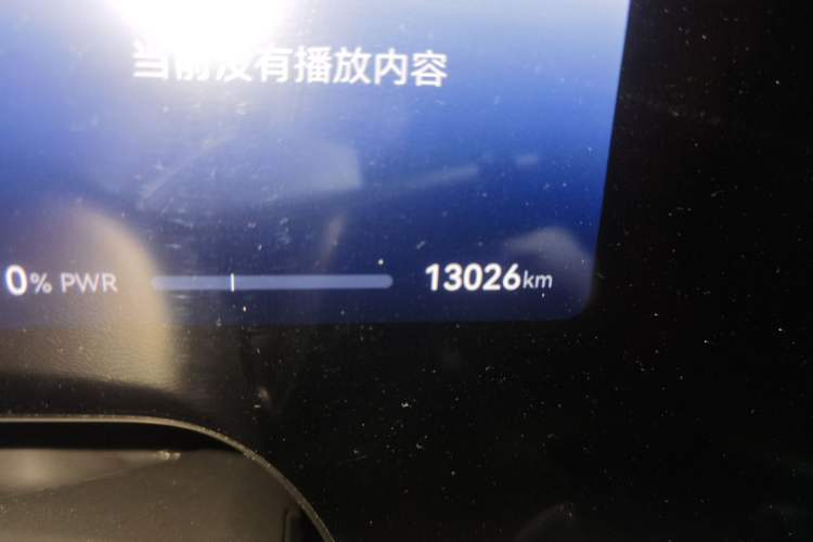 Used Hima AITO M9 2025 Extended-Range Ultra Version 52 kWh 6-Seater Odometer Close Up