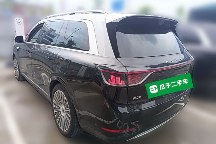 Used Hima AITO M9 2025 Pure Electric Ultra Version 100 kWh 6-Seater Model Rear Left 45 Deg