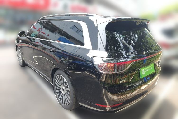 Used Hima AITO M9 2025 Extended-Range Ultra Version 52 kWh 6-Seater Rear Left 45 Deg