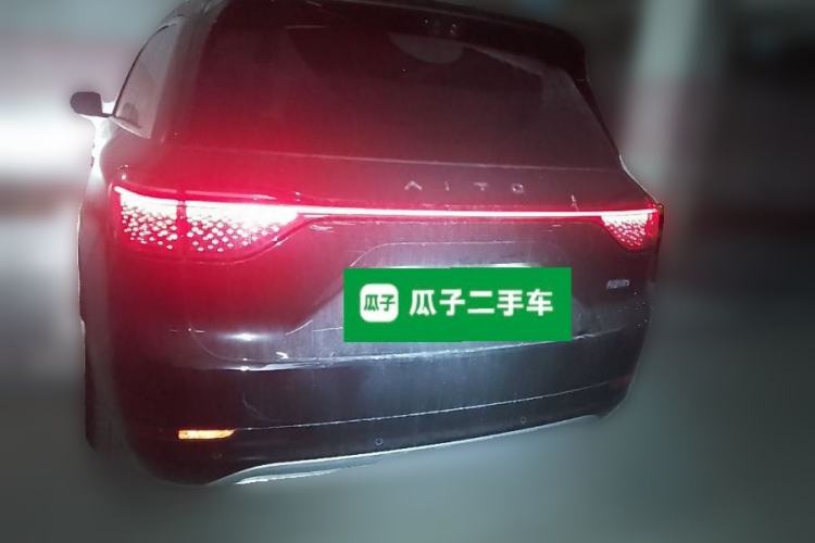 Used Hima AITO M9 2025 Extended-Range Max Version 52 kWh 6-Seater Edition Rear Left 45 Deg