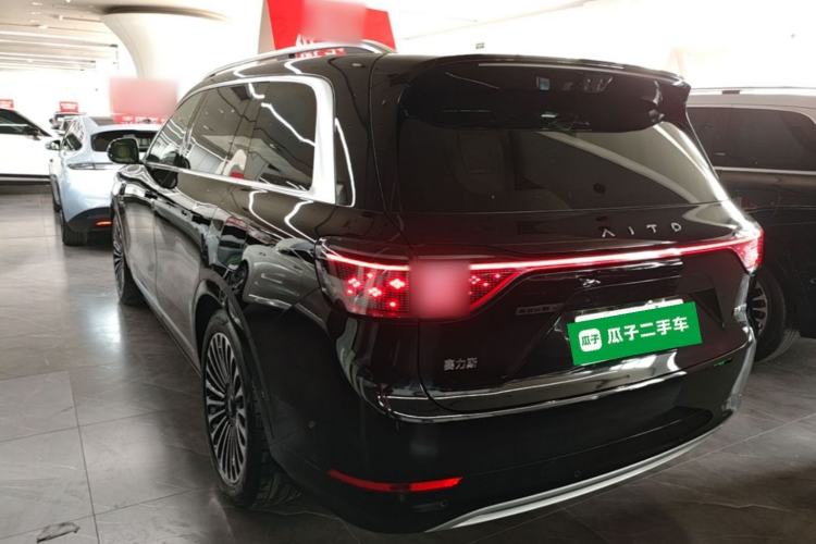 Used Hima AITO M9 2025 Extended-Range Ultra Version 52 kWh 6-Seater Rear Left 45 Deg