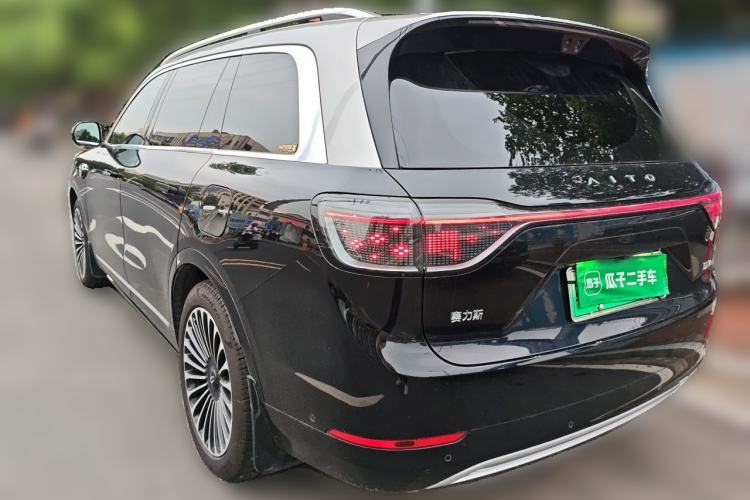 Used Hima AITO M9 2025 Extended-Range Max Version 52 kWh 6-Seater Edition Rear Left 45 Deg