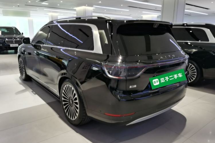 Used Hima AITO M9 2025 Extended-Range Max Version 52 kWh 6-Seater Edition Rear Left 45 Deg
