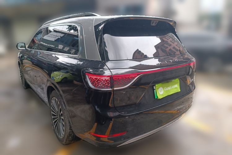 Used Hima AITO M9 2025 Extended-Range Ultra Version 52 kWh 6-Seater Rear Left 45 Deg