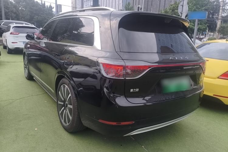 Used Hima AITO M9 2025 Extended-Range Max Version 52 kWh 6-Seater Edition Rear Left 45 Deg