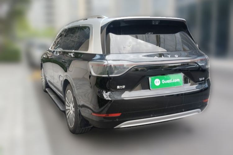 Used Hima AITO M9 2025 Extended-Range Ultra Version 52 kWh 6-Seater Rear Left 45 Deg