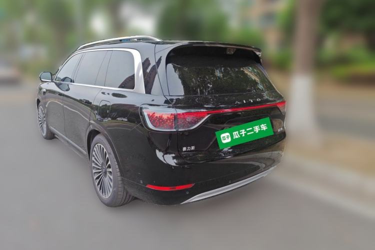 Used Hima AITO M9 2025 Extended-Range Ultra Version 52 kWh 6-Seater Rear Left 45 Deg
