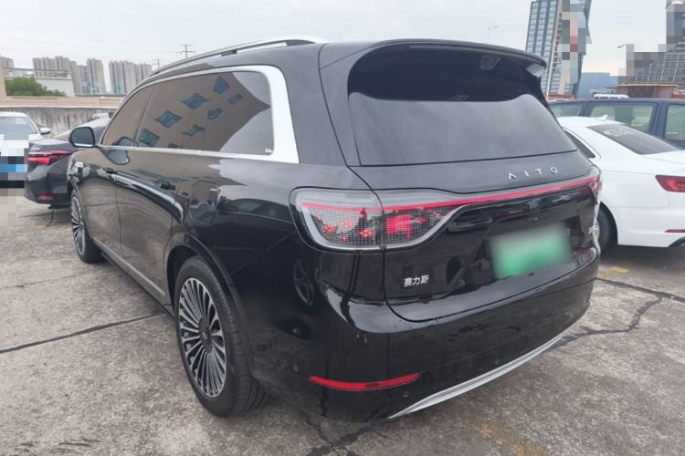 Used Hima AITO M9 2025 Extended-Range Ultra Version 52 kWh 6-Seater Rear Left 45 Deg