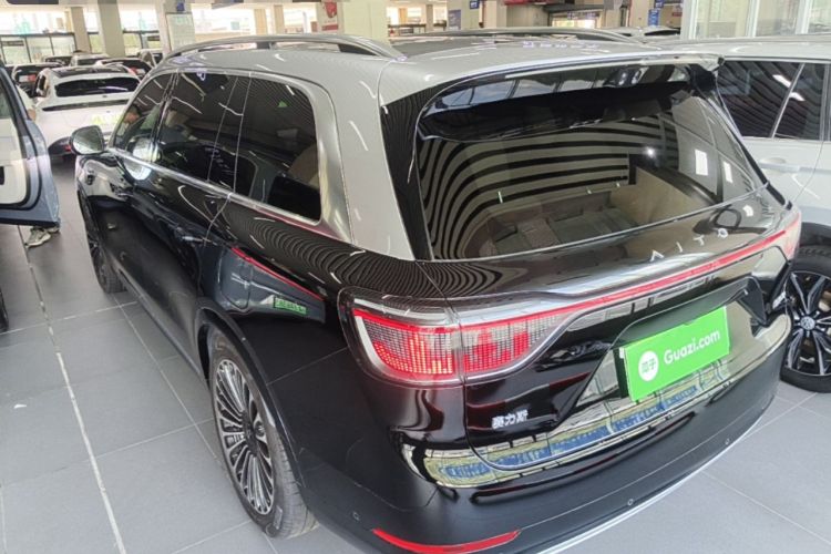 Used Hima AITO M9 2025 Extended-Range Ultra Version 52 kWh 6-Seater Rear Left 45 Deg