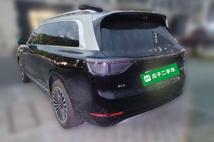 Used Hima AITO M9 2025 Extended-Range Ultra Version 52 kWh 6-Seater Rear Left 45 Deg