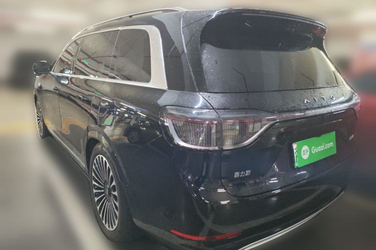 Used Hima AITO M9 2025 Extended-Range Ultra Version 52 kWh 6-Seater Rear Left 45 Deg