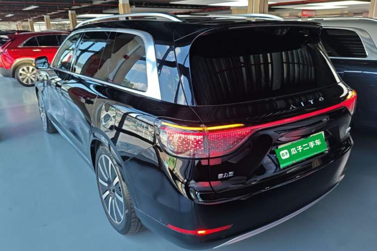 Used Hima AITO M9 2025 Extended-Range Max Version 52 kWh 6-Seater Edition Rear Left 45 Deg