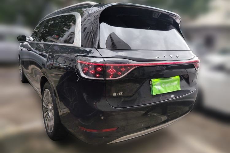 Used Hima AITO M9 2025 Extended-Range Ultra Version 52 kWh 6-Seater Rear Left 45 Deg