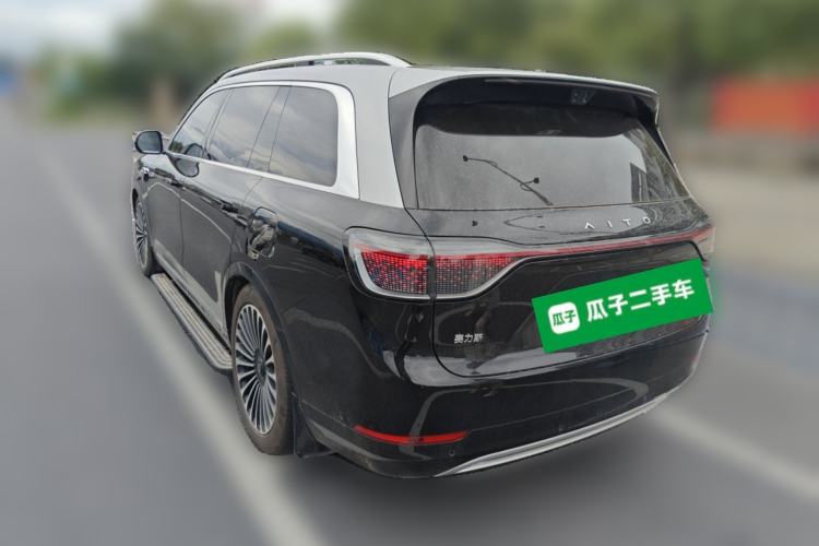 Used Hima AITO M9 2025 Extended-Range Ultra Version 52 kWh 6-Seater Rear Left 45 Deg