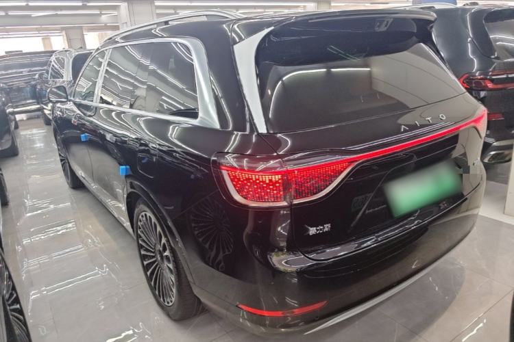Used Hima AITO M9 2025 Extended-Range Ultra Version 52 kWh 6-Seater Rear Left 45 Deg