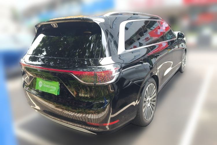 Used Hima AITO M9 2025 Extended-Range Ultra Version 52 kWh 6-Seater Rear Right 45 Deg