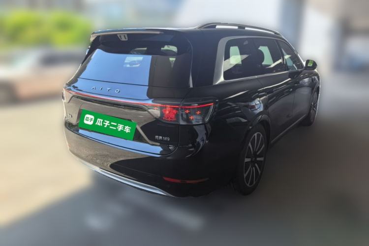 Used Hima AITO M9 2025 Extended-Range Max Version 52 kWh 5-Seater Edition Rear Right 45 Deg