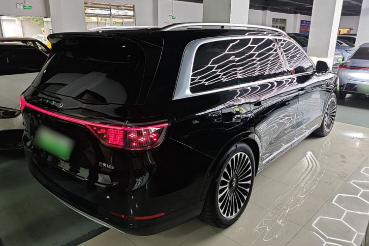 Used Hima AITO M9 2025 Extended-Range Max Version 52 kWh 6-Seater Edition Rear Right 45 Deg