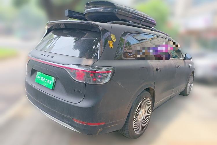 Used Hima AITO M9 2025 Extended-Range Ultra Version 52 kWh 6-Seater Rear Right 45 Deg