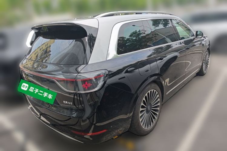 Used Hima AITO M9 2025 Extended-Range Ultra Version 52 kWh 6-Seater Rear Right 45 Deg