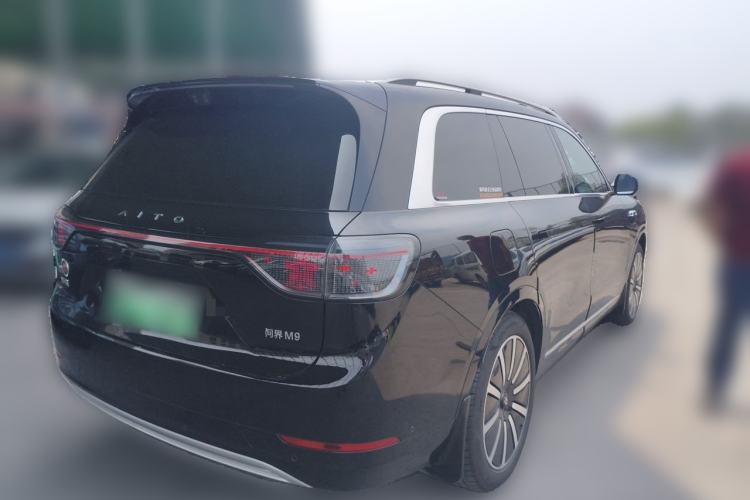 Used Hima AITO M9 2025 Extended-Range Max Version 52 kWh 6-Seater Edition Rear Right 45 Deg