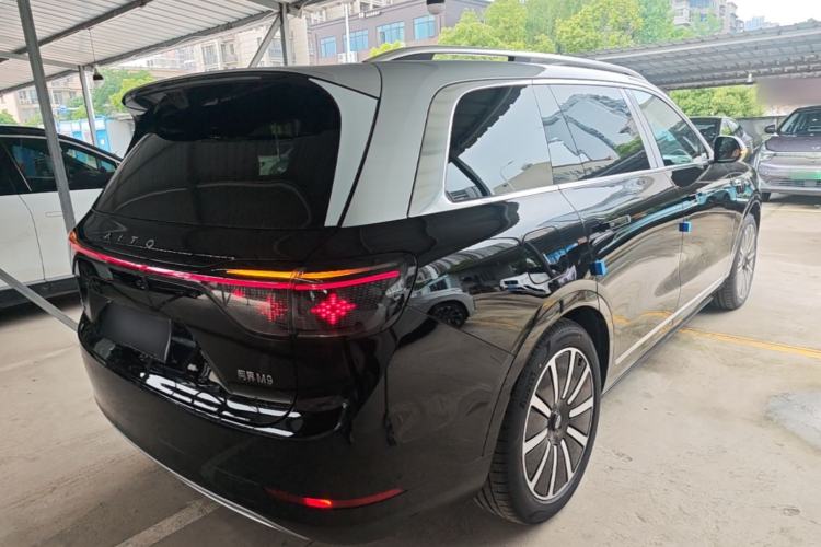 Used Hima AITO M9 2025 Model Range-Extended Ultra Edition 52kWh 6-seater (896-line LiDAR) Rear Right 45 Deg