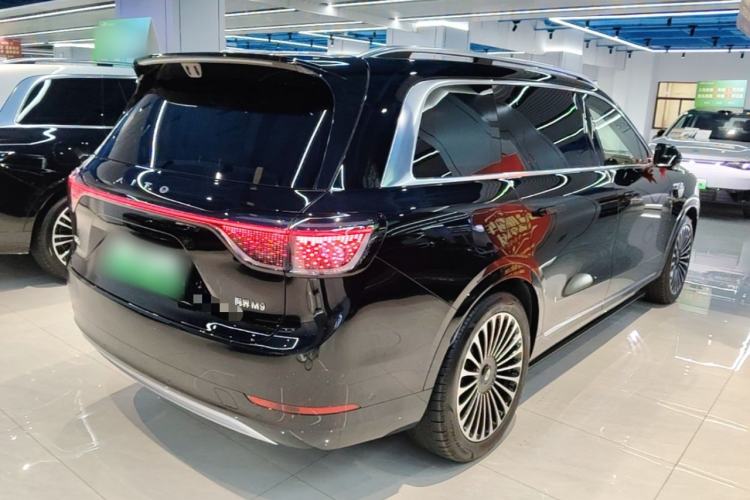 Used Hima AITO M9 2025 Extended-Range Ultra Version 52 kWh 6-Seater Rear Right 45 Deg