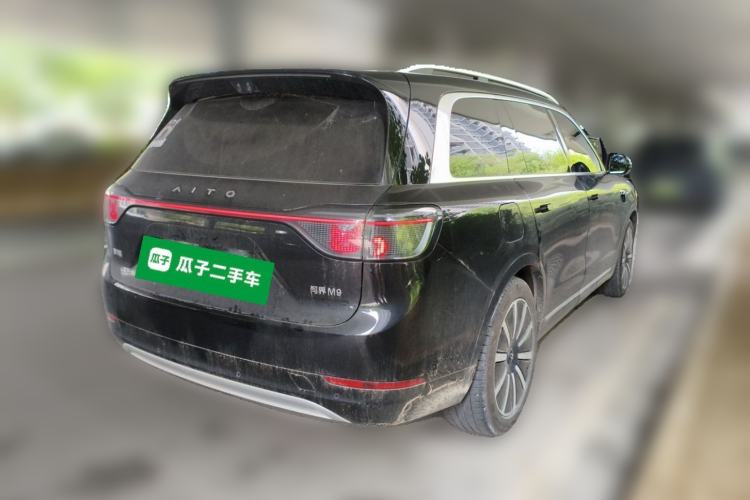 Used Hima AITO M9 2025 Extended-Range Max Version 52 kWh 6-Seater Edition Rear Right 45 Deg