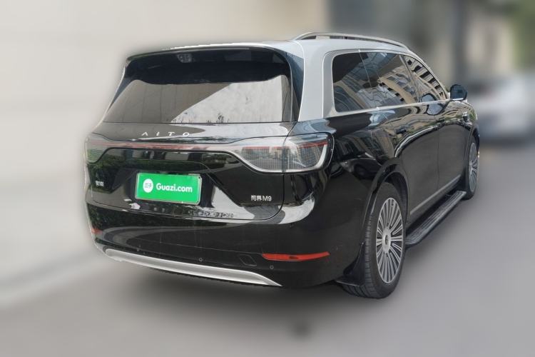 Used Hima AITO M9 2025 Extended-Range Ultra Version 52 kWh 6-Seater Rear Right 45 Deg