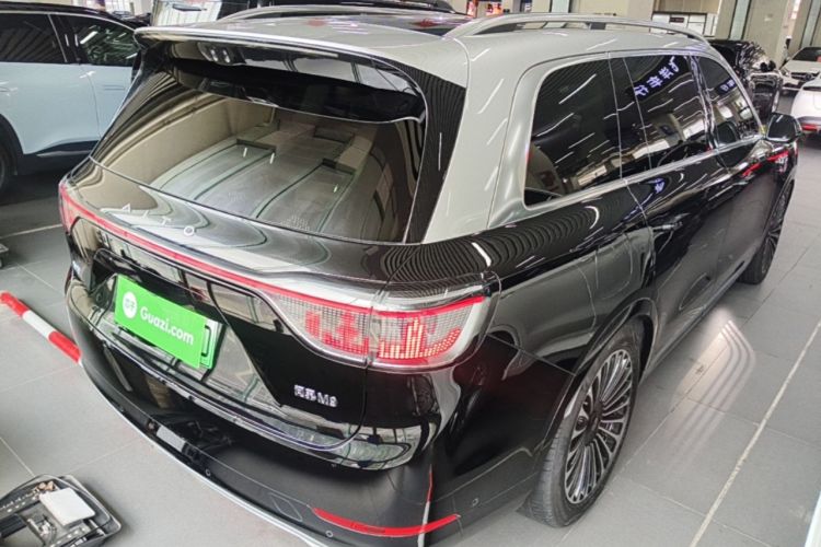 Used Hima AITO M9 2025 Extended-Range Ultra Version 52 kWh 6-Seater Rear Right 45 Deg