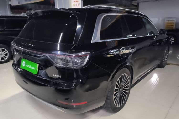 Used Hima AITO M9 2025 Extended-Range Ultra Version 52 kWh 6-Seater Rear Right 45 Deg