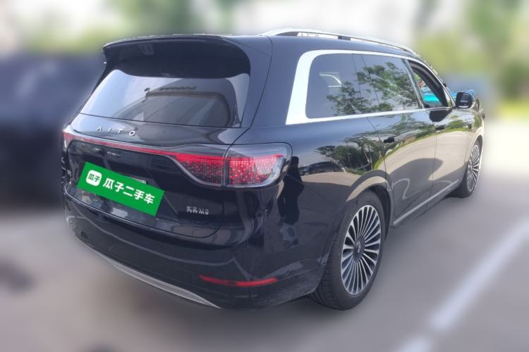 Used Hima AITO M9 2025 Extended-Range Ultra Version 52 kWh 5-Seater Edition Rear Right 45 Deg